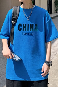 ！2024夏季新款男士华夫格短袖T恤清爽百搭半袖衫TXH227P25图片