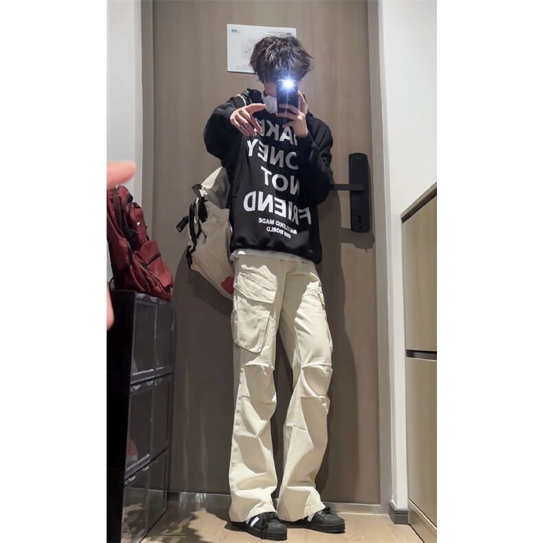 360g重磅华棉卫衣明黄色连帽大字母印花上衣外套W2482-P48,男装卫衣,星座1213