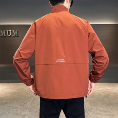 秋季新款夹克外套男春秋休闲百搭时尚立领男士夹克N812-P80，男装夹克，星座310B-3