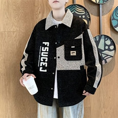 1506/Q8210/P69男士翻领外套韩版时尚潮流开衫卫衣，女装短外套，星座1506