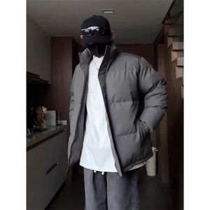 现货高品质美式高街冬季重磅三防加厚羽绒棉衣厚外套面包棉服图片
