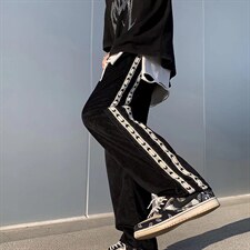 男春季潮流时尚休闲长裤坑条冰丝休闲裤D5243P34，男装休闲裤，星座1116-2