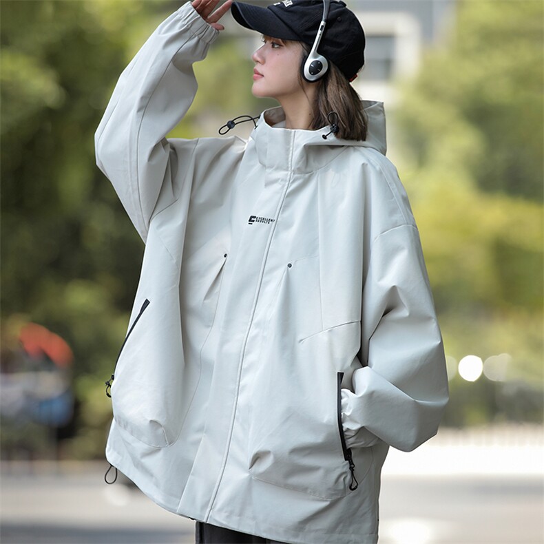 904-2-MY745-68特秋季登山服户外宽松三防连帽夹克男女同款,男装夹克,星座904-2