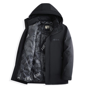 羽绒服男冬季2024新款冬装冬天加厚潮牌工装棉服短款连帽外套图片