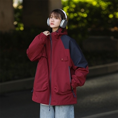 直播数据款山系户外美式防风防水防污冲锋衣夹克外套6621-P70，男装夹克，星座914-3
