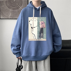 连帽卫衣男大码运动服帽衫外套WY2365-P35，男装卫衣，电商A040