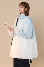 现货中性防晒衣女户外拼接潮牌防晒服男夏季上衣225-2-20525-P45，男装防晒衣，星座225-2