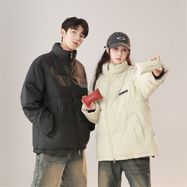 1506-1/M8603/P85美式复古PU皮棉服冬季情侣款宽松韩系棉衣外套1,男装棉衣,星座1506-1