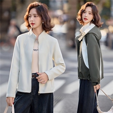 档口现货2025年冬季新款女装休闲/淑女三合一冲锋衣派克服两件套，女装派克服，靓星雨