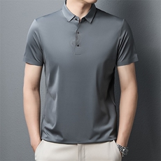 POLO衫男士短袖t恤翻领2023夏季新款潮牌休闲商务男装上衣，男装T恤，电商B212（原钱塘6029）