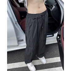 冲锋裤男士韩版潮流高街帅气百搭2024秋季ins宽松长裤K5614-P41，男装休闲裤，星座412-3
