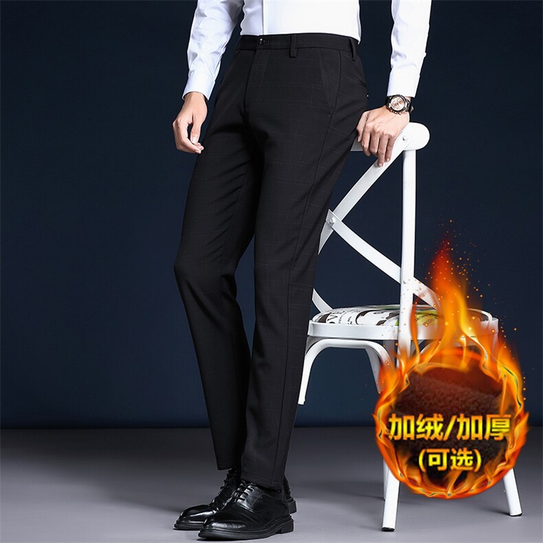 YDL9966男士2022年秋季新款休闲长裤休闲弹力免烫中腰西裤P88,男装西裤,电商B360