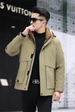户外中年羊毛羽绒内胆派克服大衣男士拆卸羊毛羽绒内胆派克服外套，男装羽绒服，钱塘723