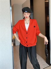 针织卫衣开衫，女装卫衣/绒衫，依诺阁