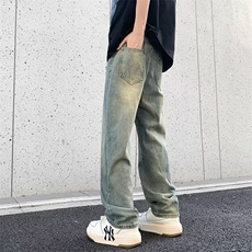 2024美式牛仔裤男款春季长裤潮K6166P43，男装牛仔裤，星座1116-2