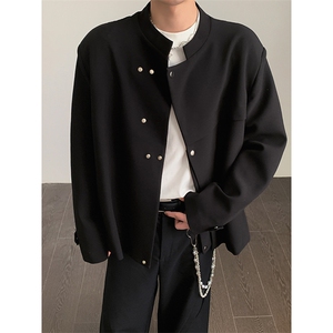 XF2607/P75春装新款现货新中式小西服男潮外套上衣