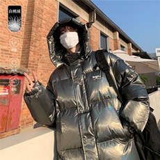 特批港风外景新款标80白鸭绒连帽羽绒服YR100P165控268，男装羽绒服，电商A247
