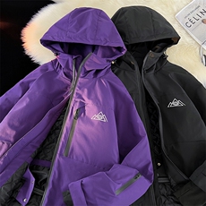 24冬户外单板双板防水防风滑雪服男士加棉加厚保暖情侣款M77-P160，男装棉衣，电商A001-1
