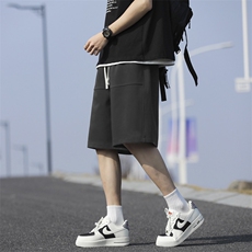 纯棉五分短裤男夏季宽松直筒休闲运动潮牌裤子XD1720特批27，男装牛仔裤，星座718