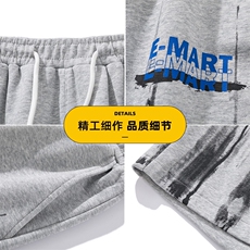 DD6449P32无影墙蓝光夏情侣宽松五分裤时尚青少年学生运动裤INS，男装休闲裤，星座510A-1