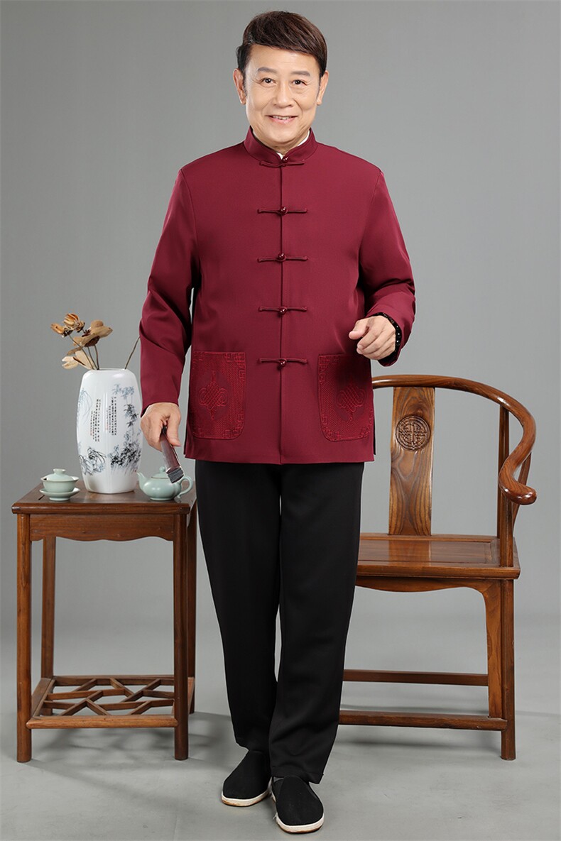 高品质风唐装棉服盘扣外套加棉复古棉衣YD2368-P115加棉P140,男装棉衣,星座1105-3