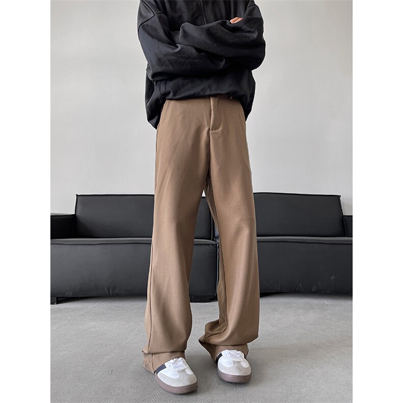 港风cleanfit休闲裤西裤微喇长裤阔腿裤A014-DY25015-P50控68,男装西裤,电商A014