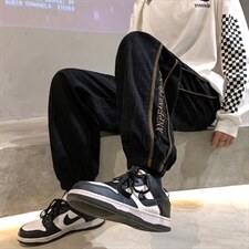 男春季潮流时尚刺绣休闲长裤K2985P33，男装休闲裤，星座1116-2