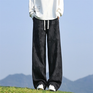 2025秋季新款美式扎染渐变直筒休闲裤男阔腿裤子-A1995TP38控68图片