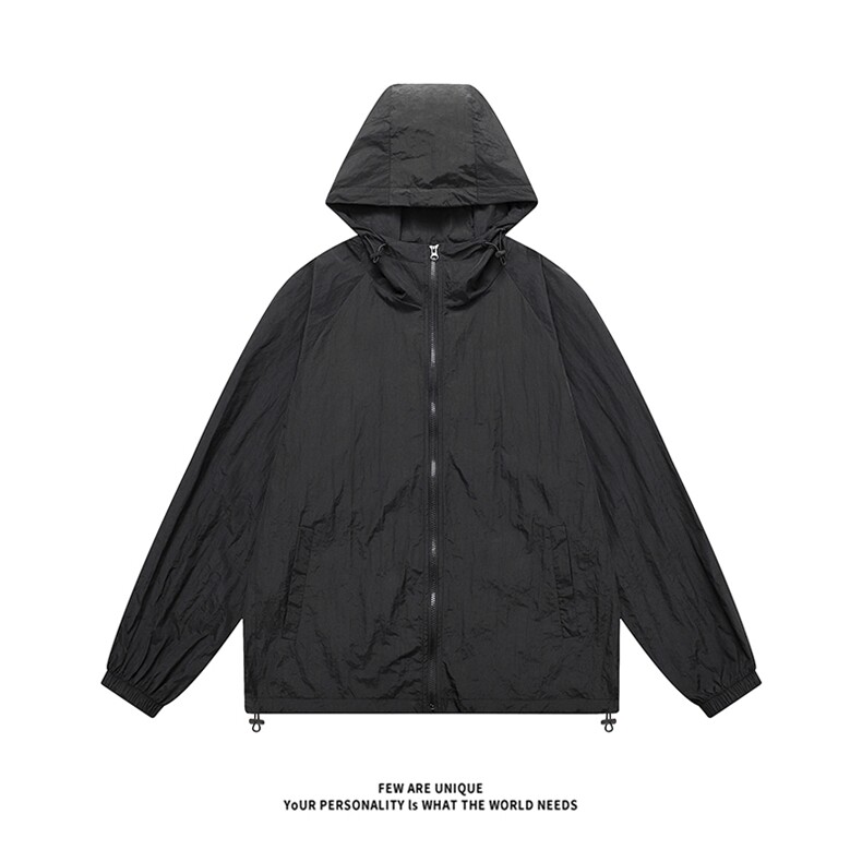 【UPF50+防晒衣】X5457-TP3568透气夹克轻薄防晒服连帽外套,男装夹克,电商A102