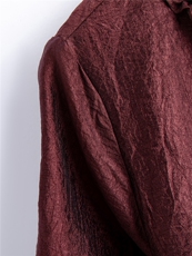 休闲时尚套装女春夏宽松显瘦七分袖上衣气质裙裤两件套，女装蕾丝衫/雪纺衫，水衣源