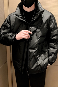 有报告足货店主小伙PU轻薄羽绒服潮流外套男YR2369-P138图片