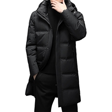 2021长款商务休闲爸爸外套中年男冬款休闲保暖羽绒服ZG2940-P360，男装羽绒服，电商B212（原钱塘6029）