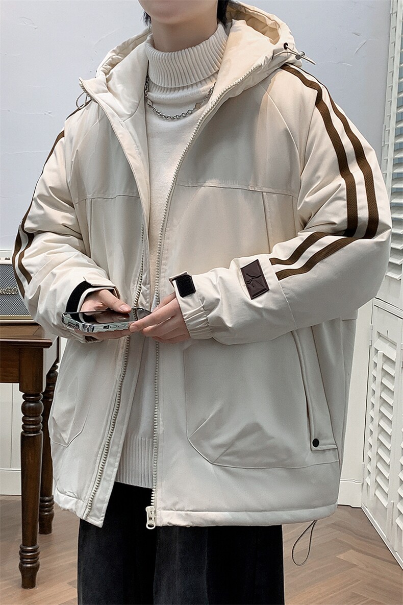 冬上新加棉加厚百搭棉服港风连帽棉衣外套男女8321-P110控价158,男装棉衣,电商A441-1