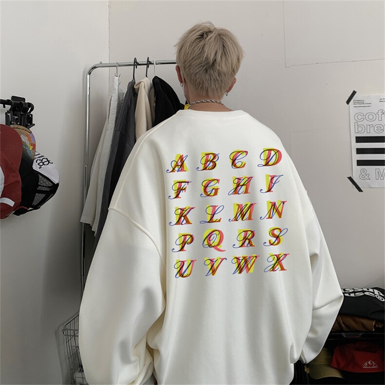 特P25控48 秋冬新款男士圆领卫衣宽松休闲日常百搭上衣WQ2422图片