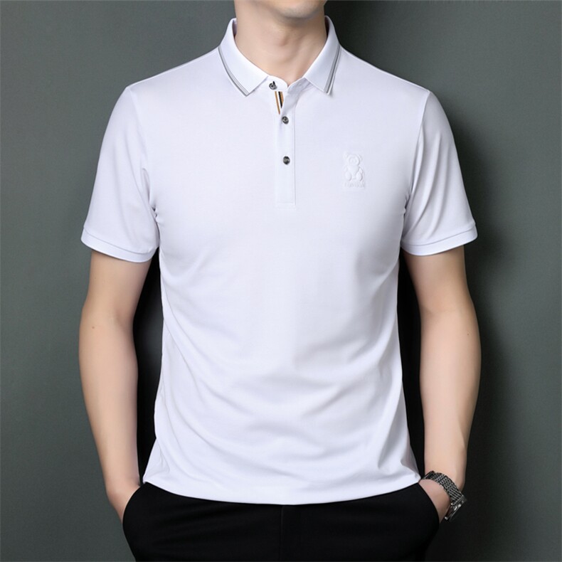SQY9810男式2023年夏季新款T恤男短袖商务时尚休闲POLO衫男装P55,男装T恤,电商B360