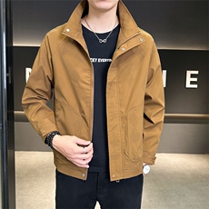 店主风2025秋季新款立领外套男装休闲夹克C317-J6615-P110，男装夹克，电商C317