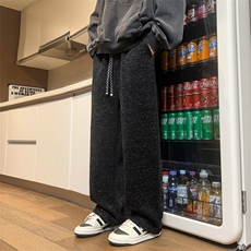 2026男士休闲裤春秋潮流时尚条纹直筒裤网红韩版青年痞帅运动裤，女装休闲裤，星座715-4