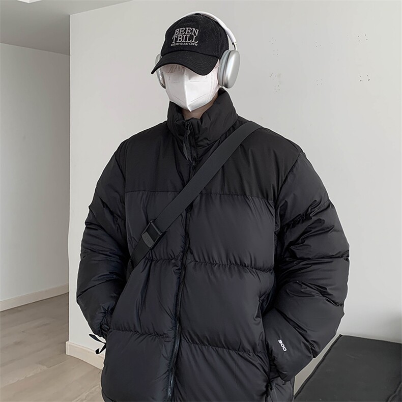 经典拼色加厚百搭棉衣外套冬季面包服2321特P90,男装棉衣,电商A309