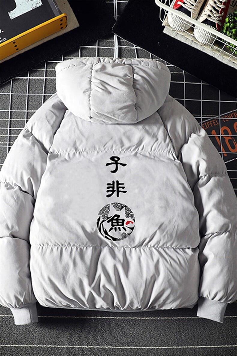 MY16070-P100加厚加绒连帽衣男大码服男面包服男,男装棉衣,电商A040A