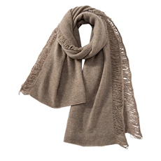 冬季新款百搭流苏围巾，围巾，宏杨羊绒