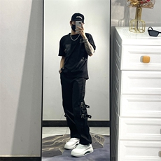 潮九分裤百搭新款夏季男日常青春流行时尚潮牌KB002-P48，男装休闲裤，星座1109-3
