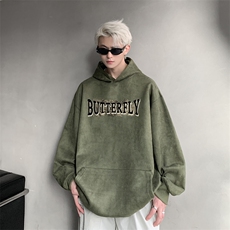 420克麂皮绒潮牌重磅连帽卫衣力推大码男XZ517A-2-JP9904-P55，男装卫衣，星座517A-2