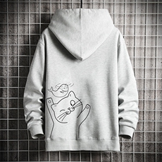 KS21133-P38加绒款-P43连帽开衫卫衣男运动外套大码班服网格，男装卫衣，电商A040A