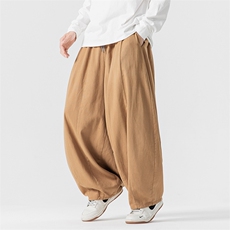 秋冬新款中性大码日系工装休闲裤宽松垂感阔腿裤风K269/P65，男装工装外套，电商A221A