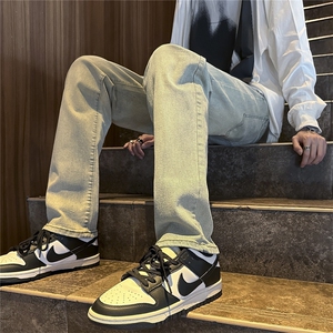 k1040-p48-限价68 S-3XL微弹显瘦显高港风小脚修身ins牛仔裤图片