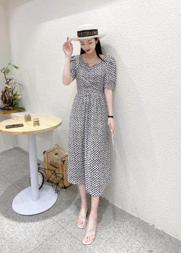 夏季新款，碎花连衣裙，女装连衣裙，依林彩格