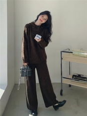 毛衣两件套，女装套装/套裙，网红馆