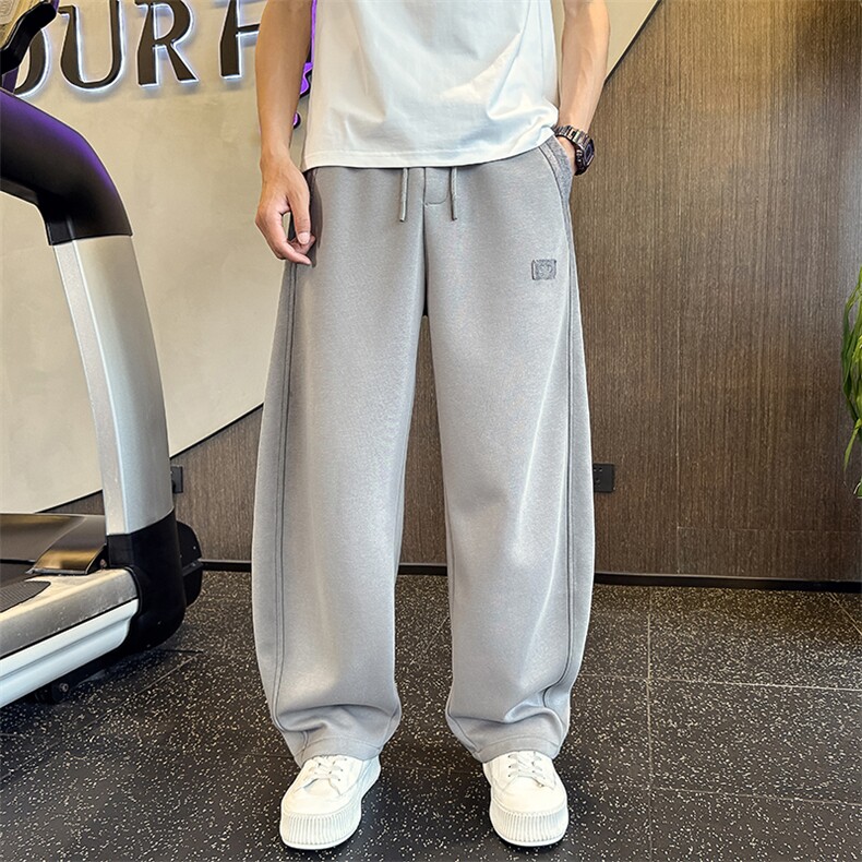 秋装新款卫裤男潮流宽松直筒休闲卫裤K235-P78,男装休闲裤,电商A368