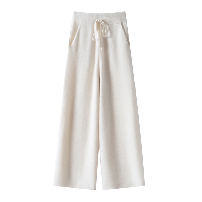 2025年秋季女士阔腿裤时尚百搭休闲通勤，女装休闲裤，特麦惠羊绒