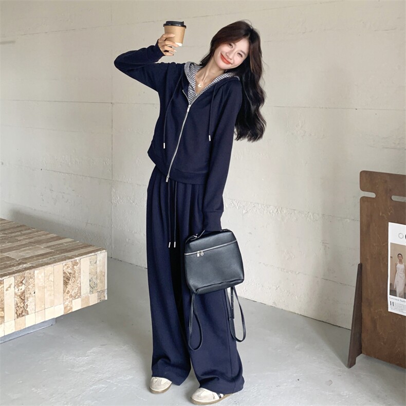 现货假两件卫衣套装P185-K288,女装套装/套裙,2C299
